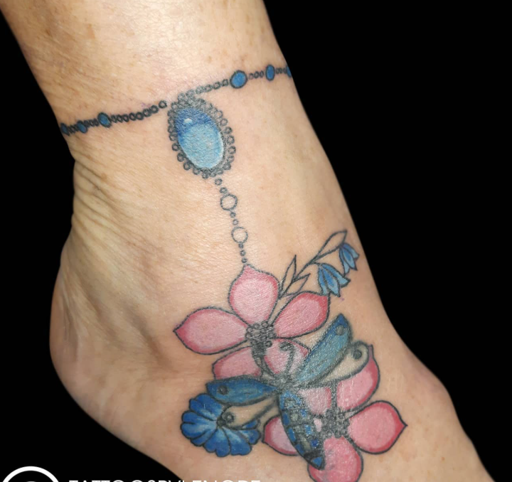 Anklet Floral